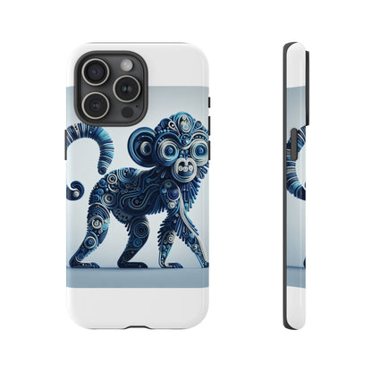 Vibrant 3D Wrap Protective Phone Case with Unique Monkey Design – Stylish Accessory for Men and Women Compatible with iPhone 13, 14, 15 & 16 – all models including Pro, Pro Max & Plus