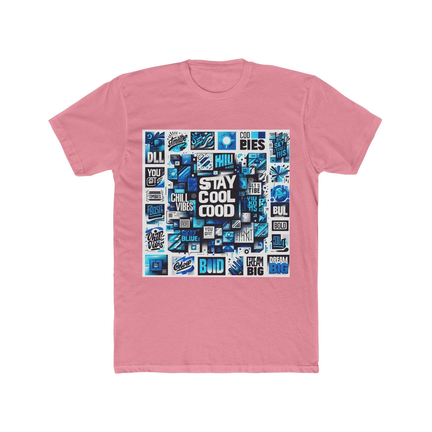 alphabet blue 52 unisex t-shirt – stylish casual wear, comfortable cotton tee for men & women, perfect everyday t-shirt