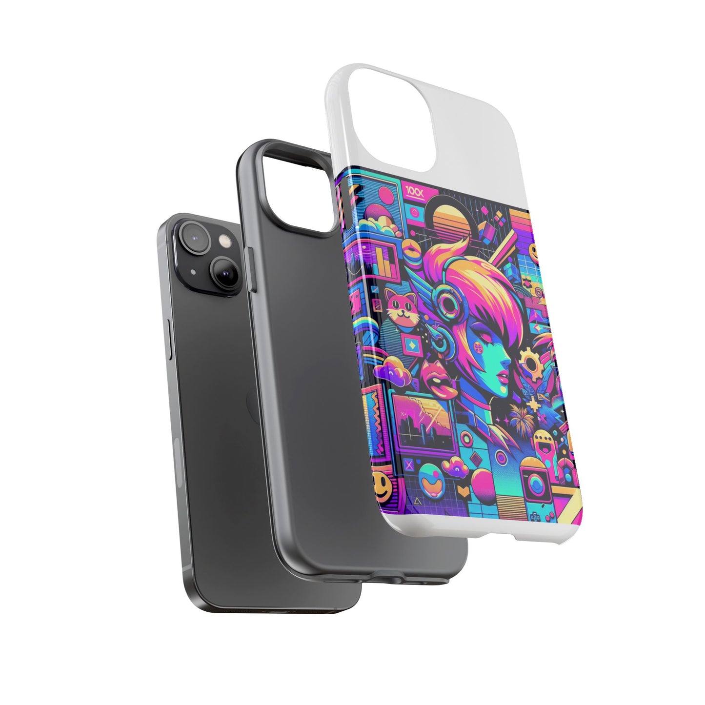 no riz still hits 3d wrap protective phone case for anime lovers, durable shock absorption, uv protected, unique style for smartphones