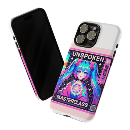 Unspoken Riz Masterclass Protective Phone Case, 3D Wrap Design, Durable Shock Absorption, UV Protected, Ideal Gift for Anime and Comic Fans, Glossy or Matte Finish