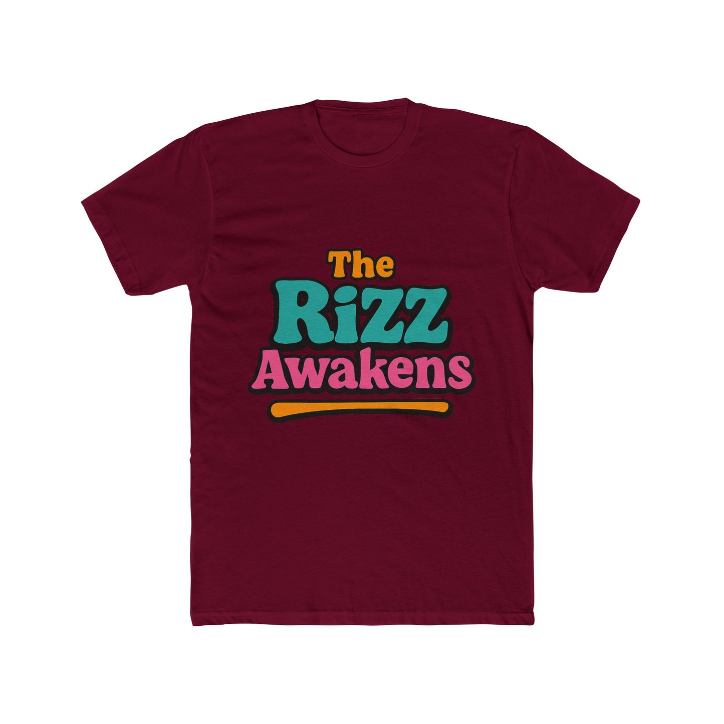 the rizz awakens unisex t-shirt – funny meme graphic tee, multicolor design, comfortable casual wear