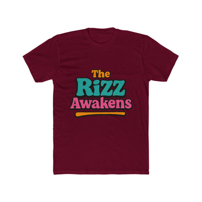 The Rizz Awakens Unisex T-Shirt – Funny Meme Graphic Tee, Multicolor Design, Comfortable Casual Wear
