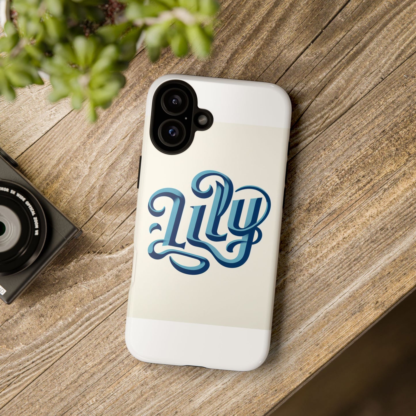 blue 3d wrap protective phone case with unique script design trendy accessory for style enthusiasts compatible with iphone 13, 14, 15 & 16 – all models including pro, pro max & plus