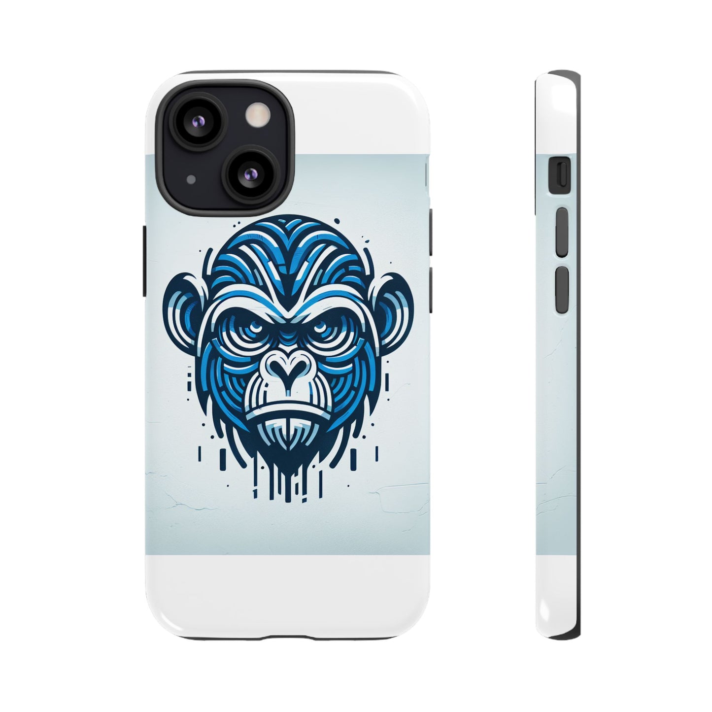 vibrant 3d gorilla design protective phone case for unique style and stylish protection compatible with iphone 13, 14, 15 & 16 – all models including pro, pro max & plus