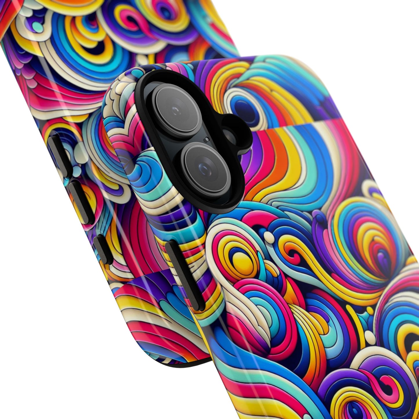 pink pattern image 5 protective phone case with 3d wrap design for stylish smartphone protection