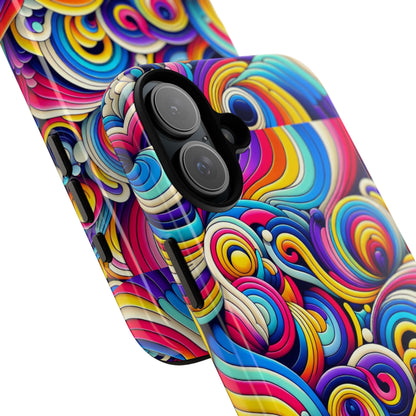 Pink Pattern Image 5 Protective Phone Case with 3D Wrap Design for Stylish Smartphone Protection