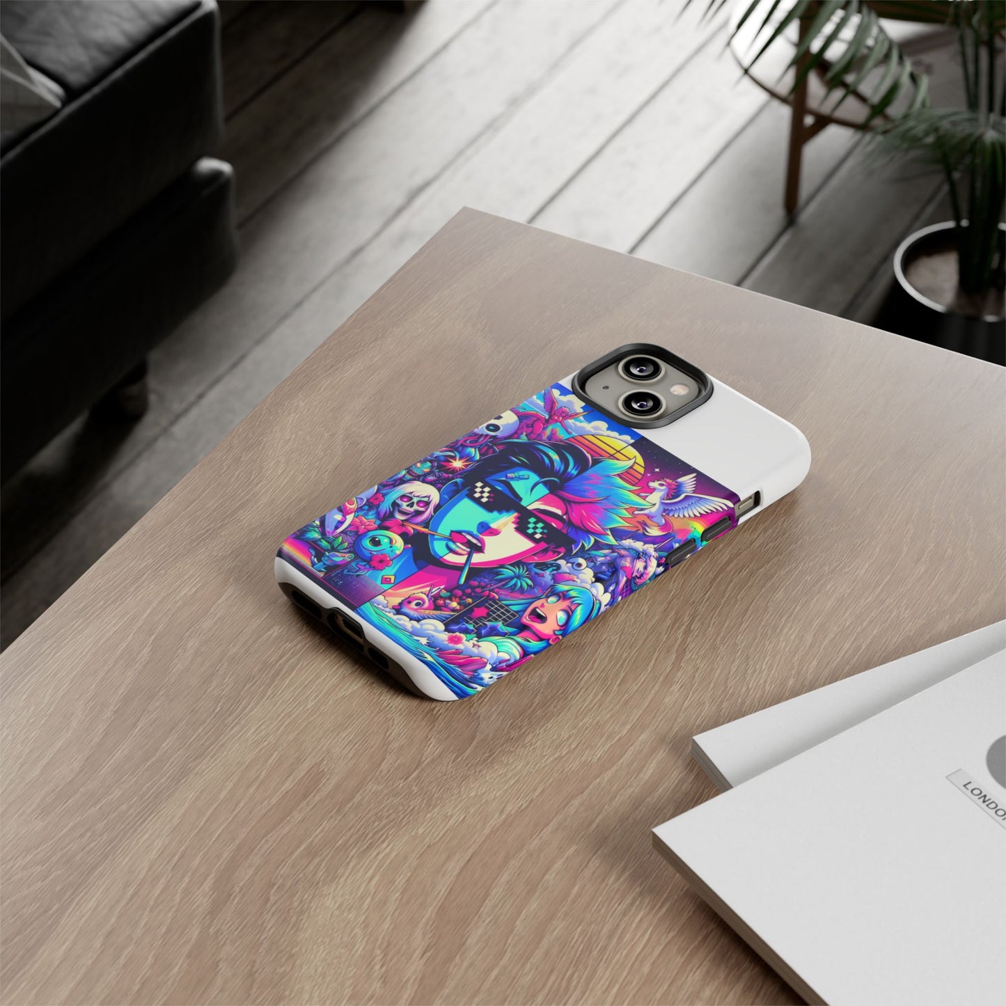 skibidi on sight protective phone case for anime lovers