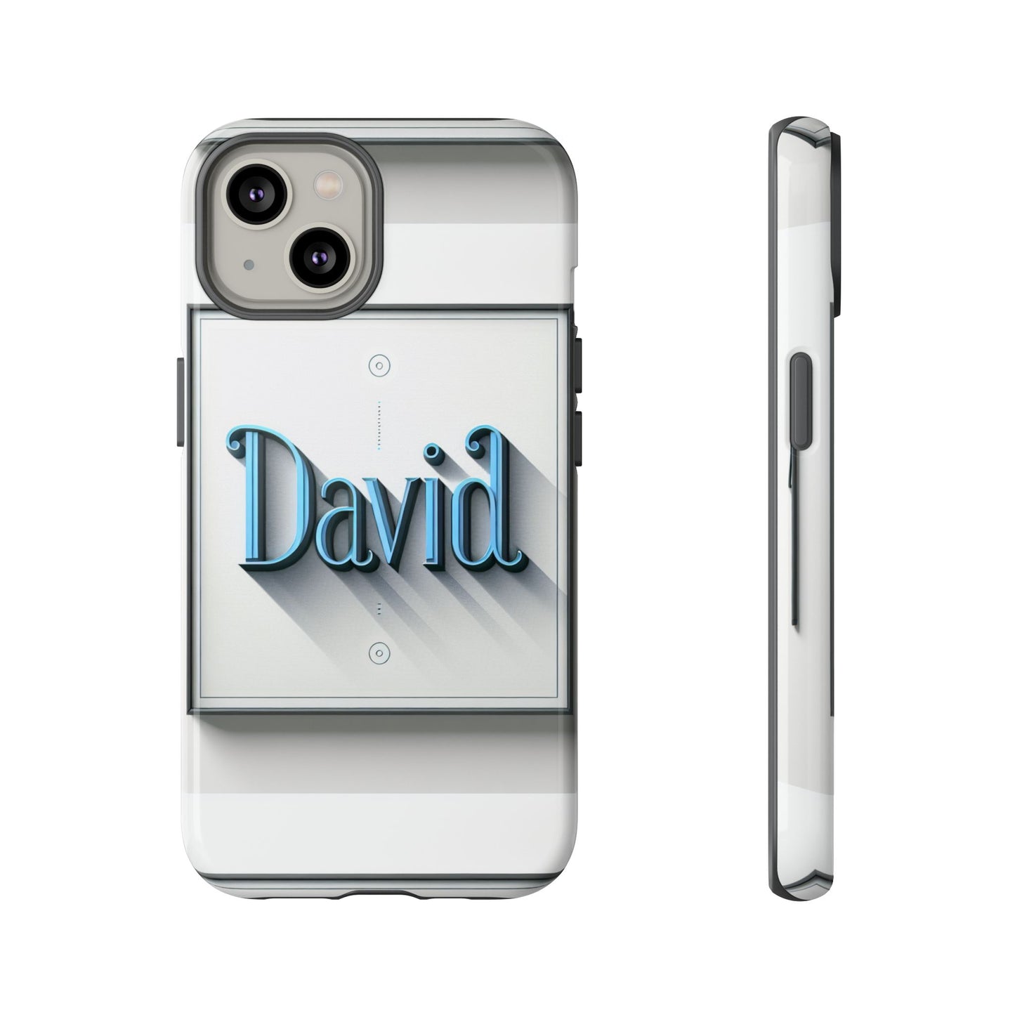 david blue anime comic style shockproof phone case for men women durable protective cover with 3d wrap design