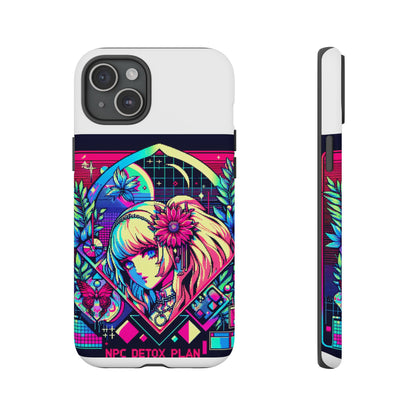 Npc Detox Plan - Vibrant Protective Phone Case for Anime and Comic Lovers, Durable Shock Absorption, UV Protected, Glossy or Matte Finish