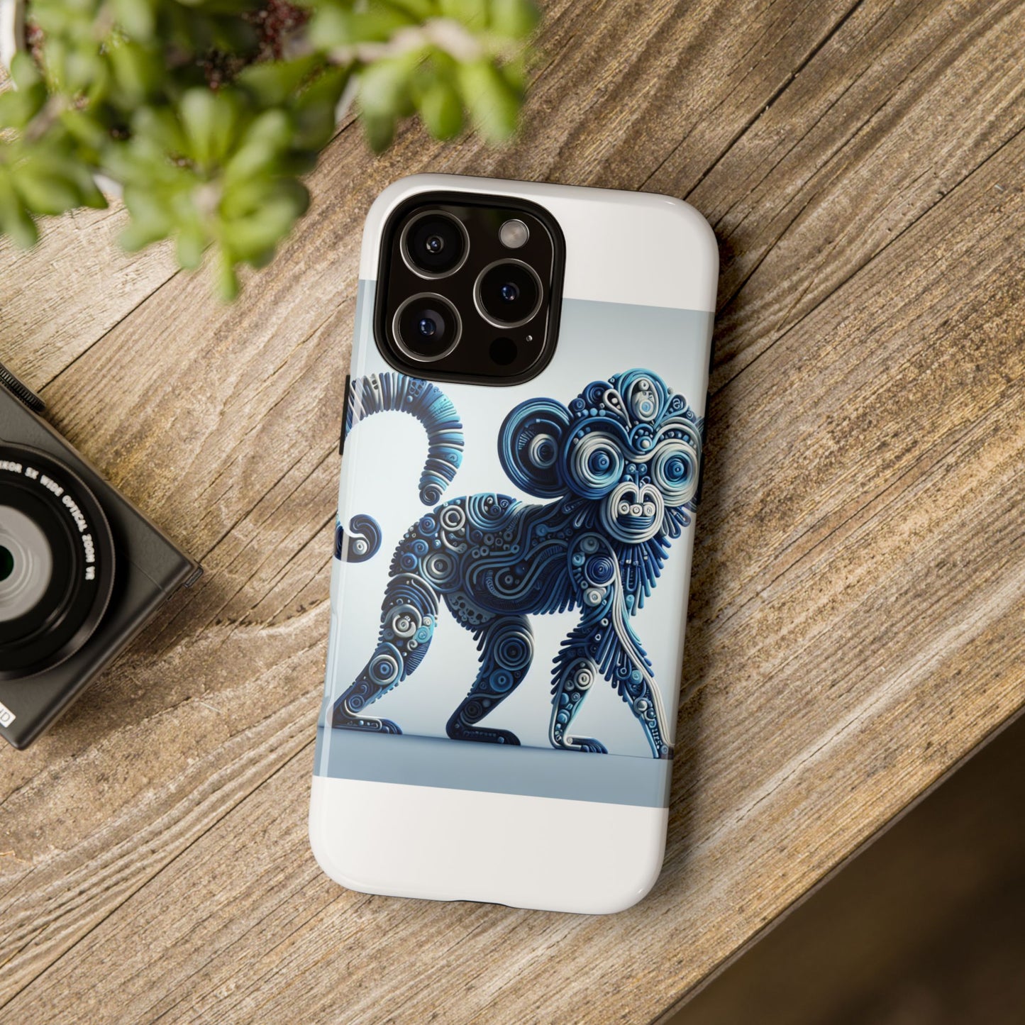 vibrant 3d wrap protective phone case with unique monkey design – stylish accessory for men and women compatible with iphone 13, 14, 15 & 16 – all models including pro, pro max & plus
