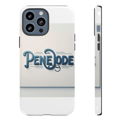 Elegant Blue Typography Phone Case Stylish Accessory for Self-Expression Compatible with iPhone 13, 14, 15 & 16 – all models including Pro, Pro Max & Plus