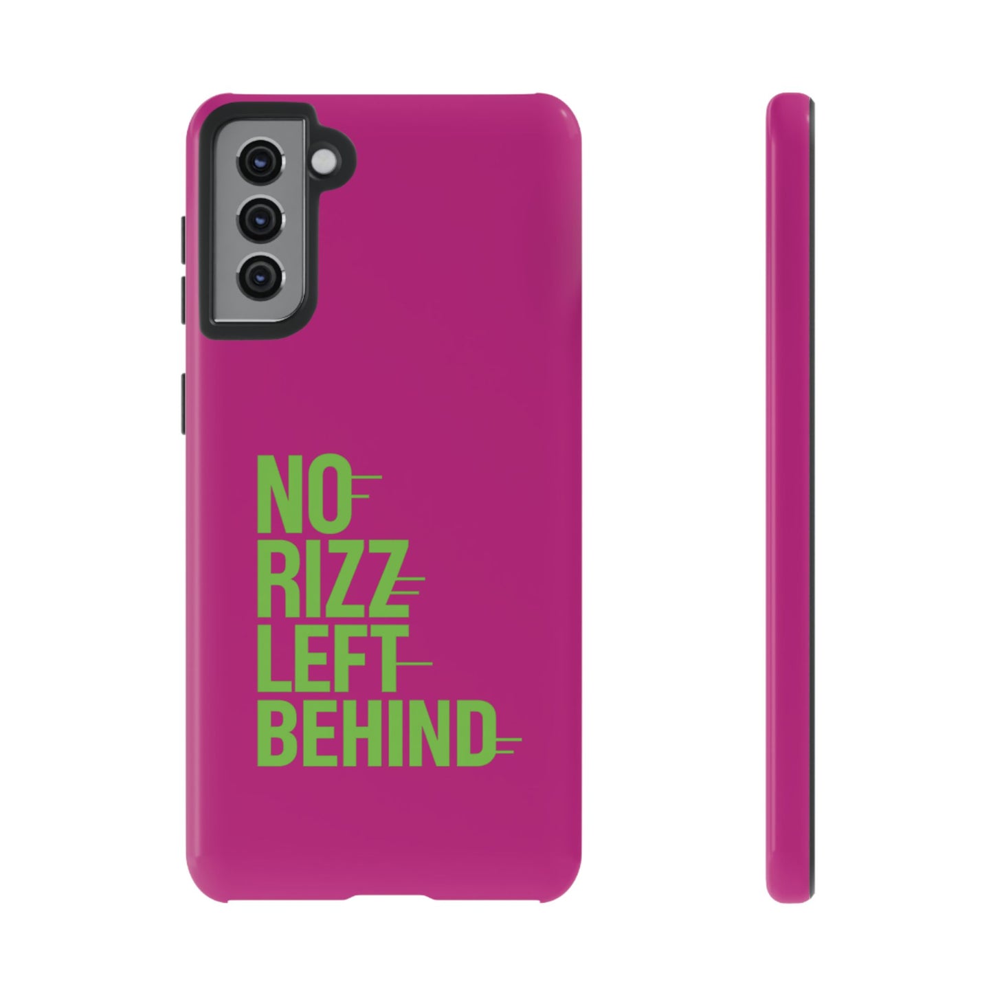 tough cases - no rizz left behind phone case for ultimate protection and style