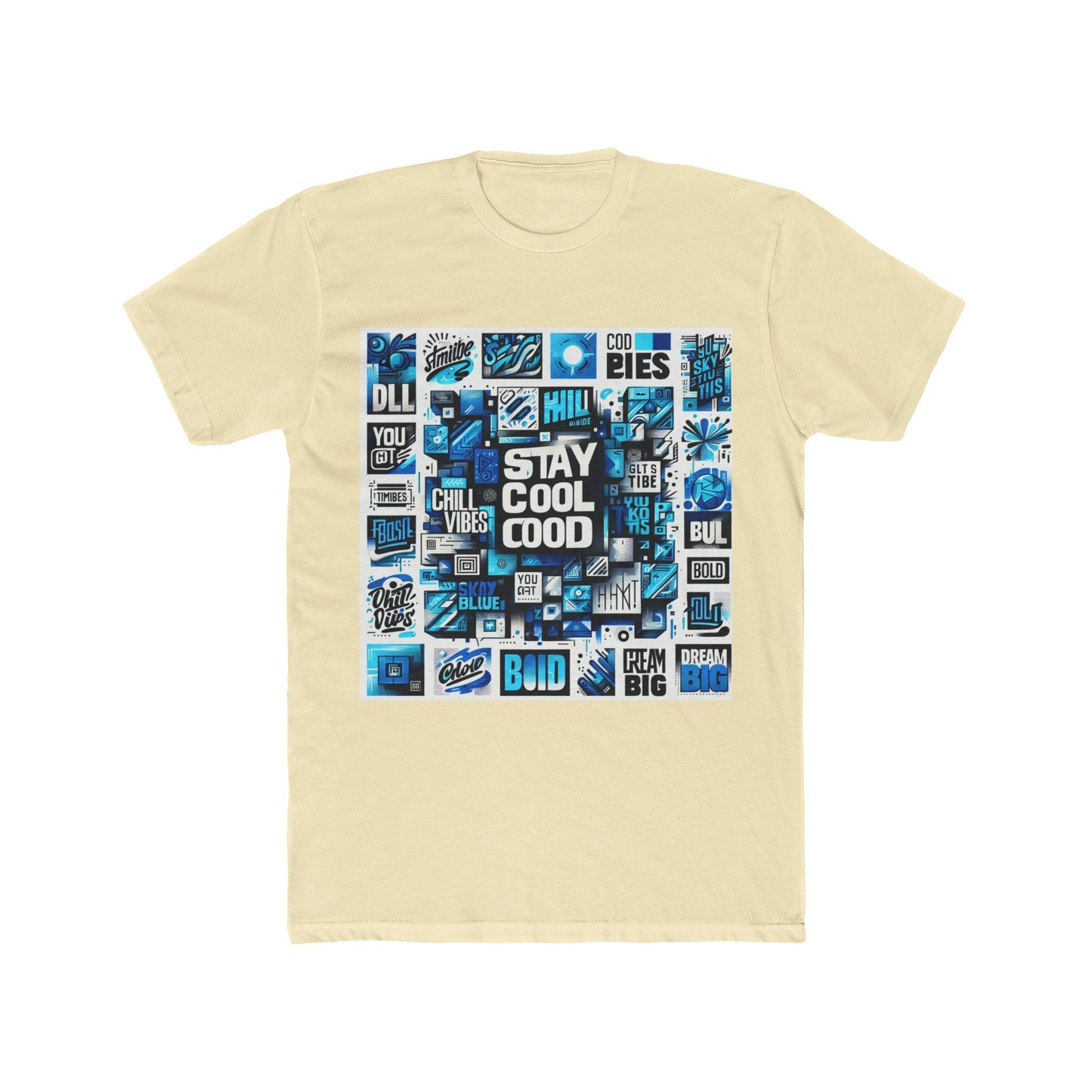 alphabet blue 52 unisex t-shirt – stylish casual wear, comfortable cotton tee for men & women, perfect everyday t-shirt