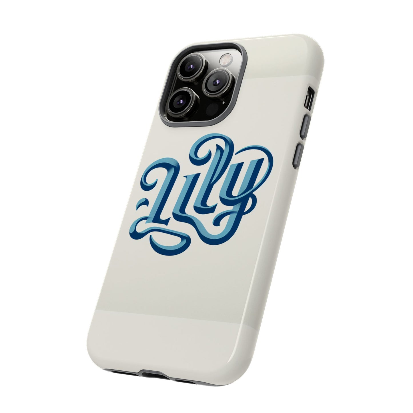 name lily blue 3d wrap phone case for kids and teens shockproof durable tpu protective cover with vivid anime and comic art design