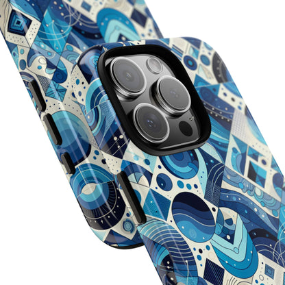 Pattern Image 2 Retro Anime Comic Phone Case for Men Women and Teens Compatible with iPhone 13, 14, 15 & 16 – All Models Including Pro, Pro Max & Plus