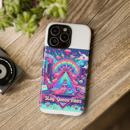 Slay Queen Vibes 3D Wrap Protective Phone Case for Women