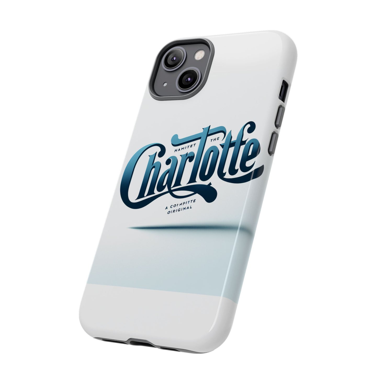 vibrant 3d wrap protective phone case in blue typography design for stylish smartphone accessories compatible with iphone 13, 14, 15 & 16 – all models including pro, pro max & plus