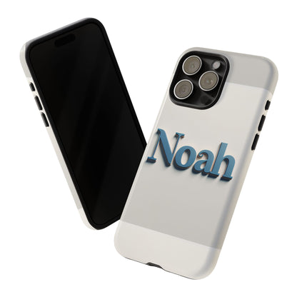 Coolname Noah Blue 3D Wrap Phone Case for Men Women Shockproof Protective Cover with Vibrant Anime and Comic Design