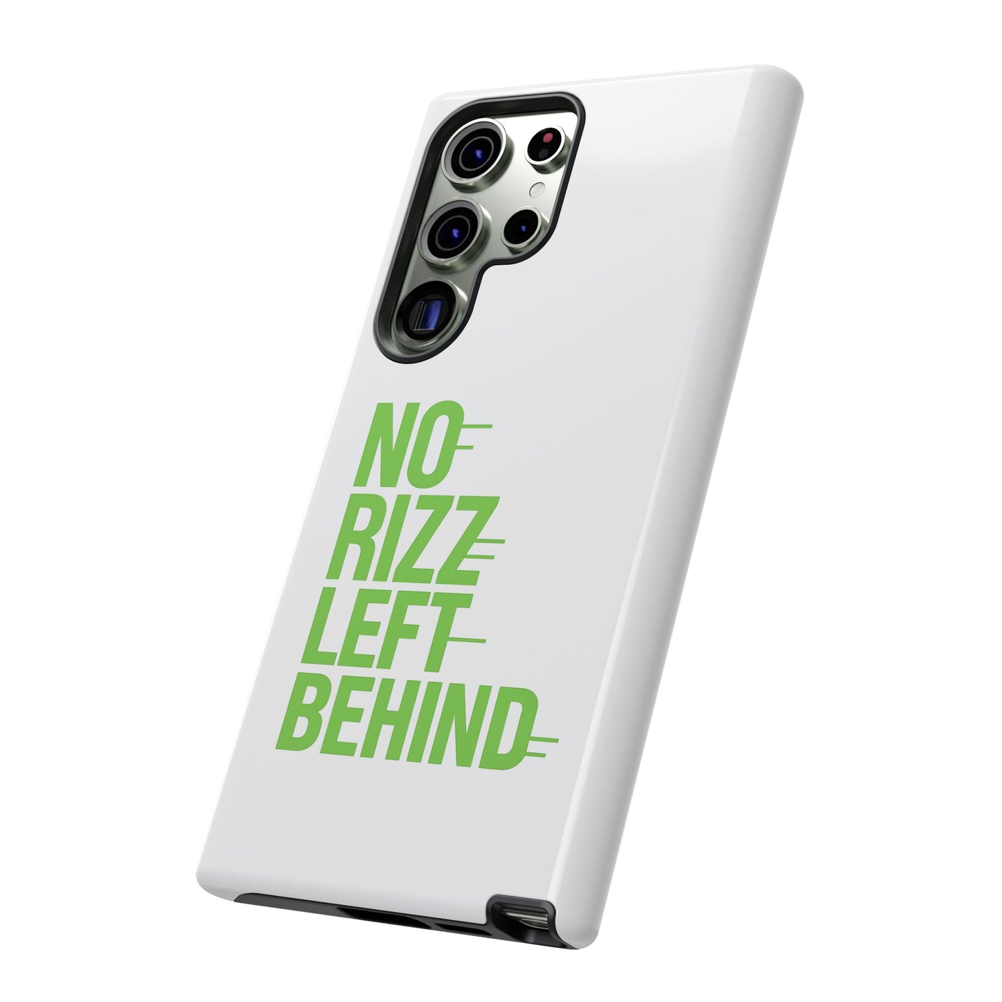 tough cases - no rizz left behind phone case for protection and style