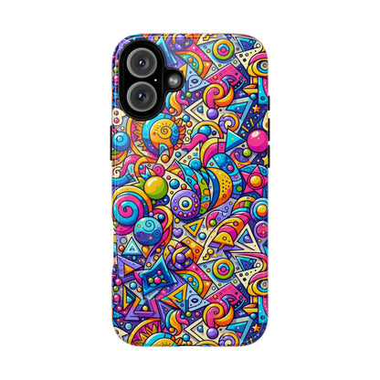 Pattern Image 7 Vibrant Protective Phone Case for Anime and Comic Fans