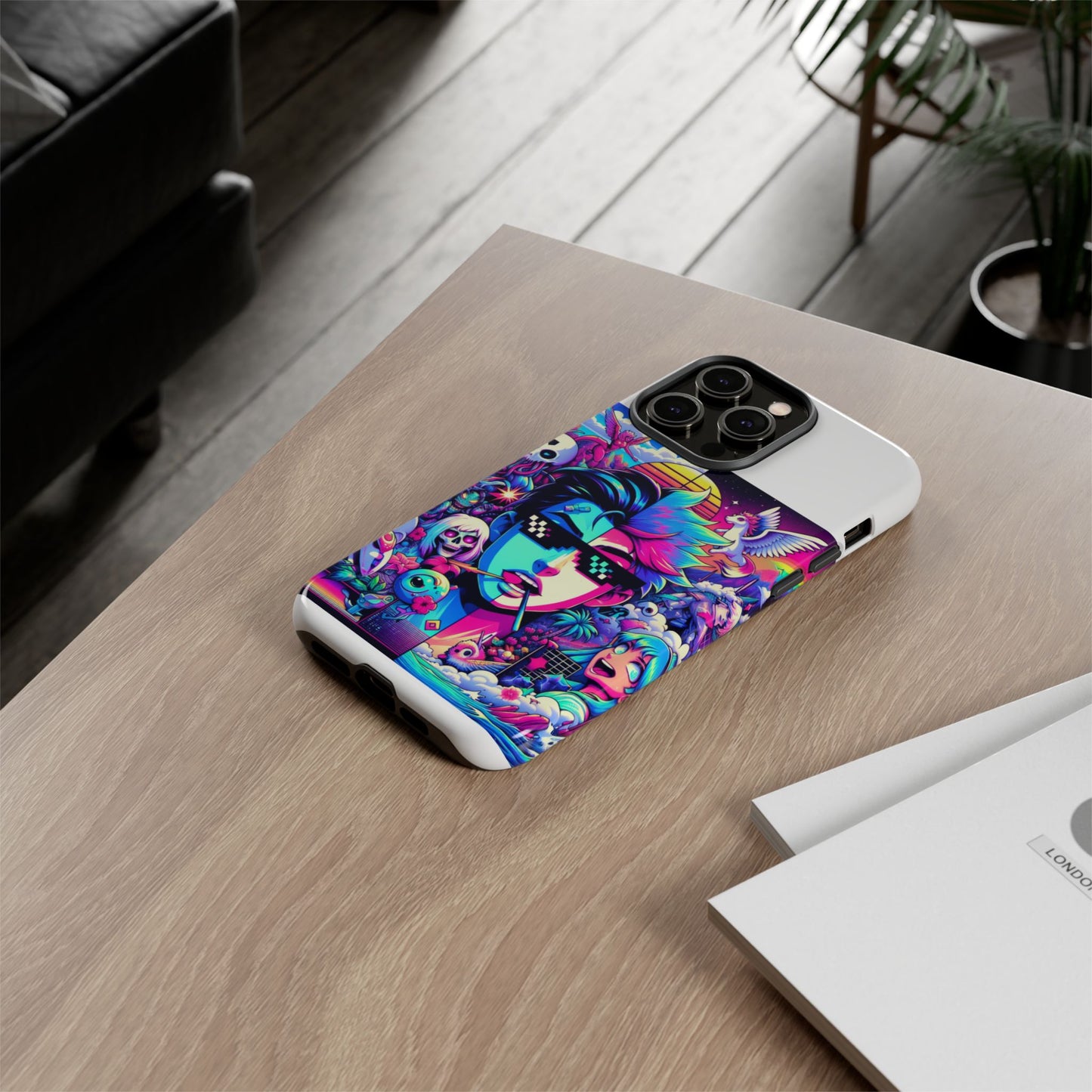 skibidi on sight protective phone case for anime lovers