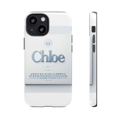 Vibrant 3D Protective Phone Case with Playful Blue Alphabet Design Stylish Accessory for Self-Expression Compatible with iPhone 13, 14, 15 & 16 – all models including Pro, Pro Max & Plus