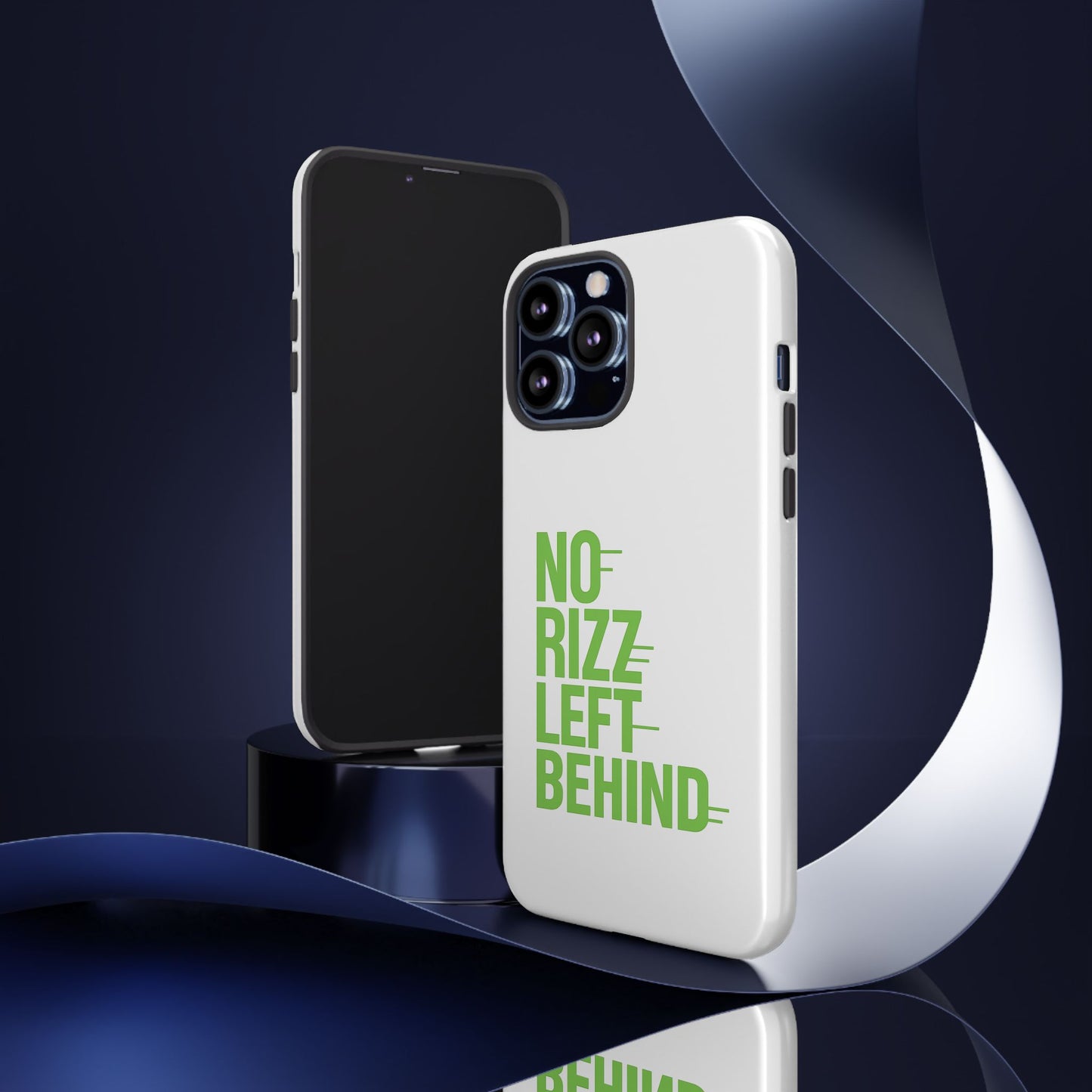 tough cases - no rizz left behind phone case for protection and style