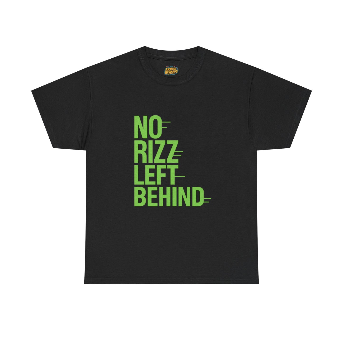 no rizz left behind unisex heavy cotton tee - casual statement t-shirt for everyday wear and unique self-expression