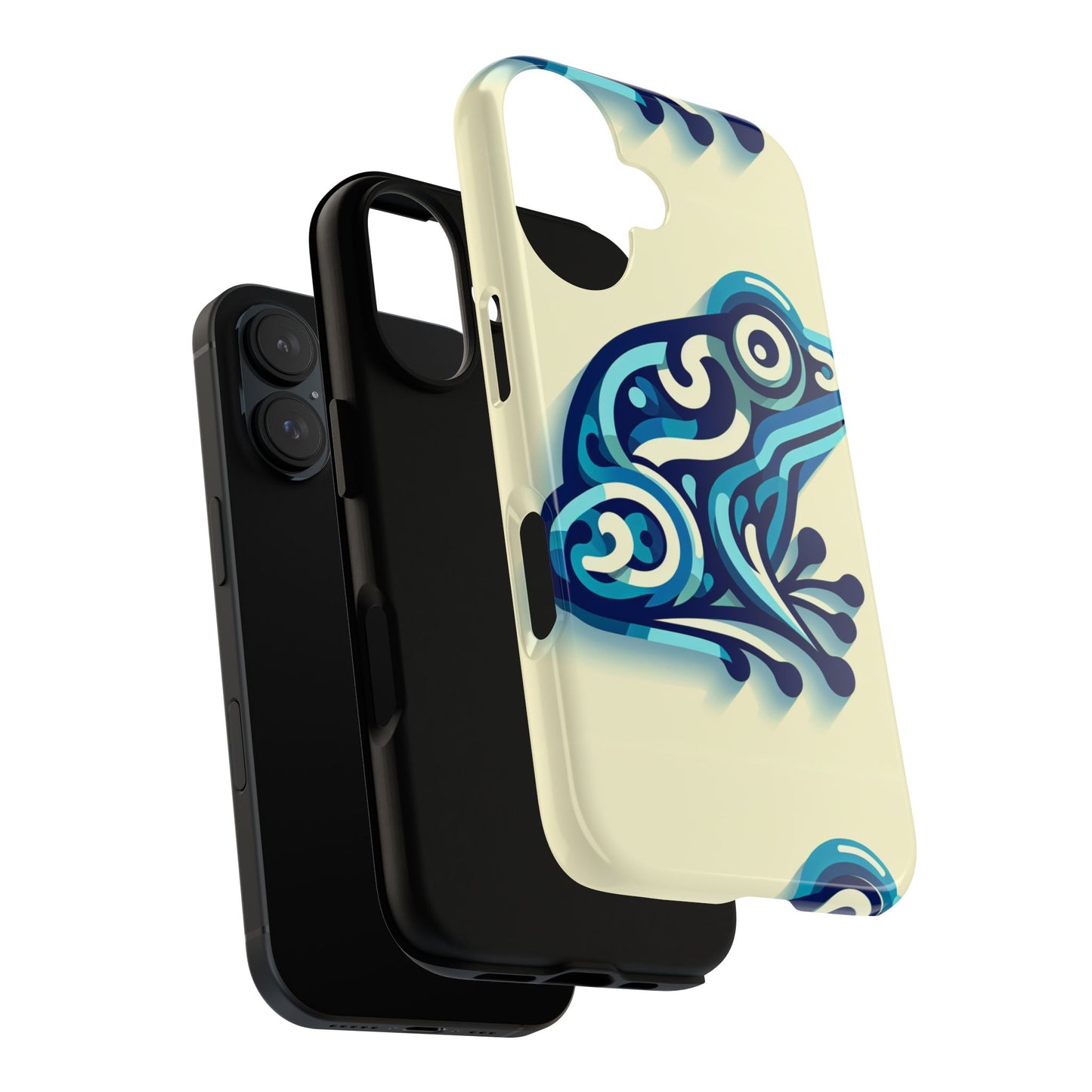 blue animal create 15 3d wrap protective phone case with vivid anime and comic inspired design for smartphones, shock absorption and durable uv protected cover