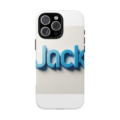 Vibrant Blue 3D Text Phone Case for Stylish Protection, Unique Retro Design for Men and Women, Compatible with iPhone 13, 14, 15 & 16 – all models including Pro, Pro Max & Plus