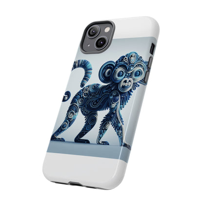 Vibrant 3D Wrap Protective Phone Case with Unique Monkey Design – Stylish Accessory for Men and Women Compatible with iPhone 13, 14, 15 & 16 – all models including Pro, Pro Max & Plus