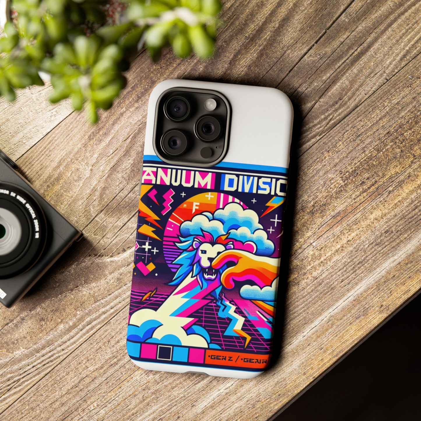 fanum irs division protective phone case with 3d wrap design, uv protected, durable shock absorption, ideal gift for anime and comic culture fans