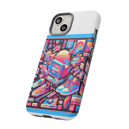 W Skibidi Frequency 3D Wrap Protective Phone Case for Anime Lovers, Durable TPU Silicone, Shock Absorbing, UV Protected, Glossy or Matte Finish, Unique Gift Idea