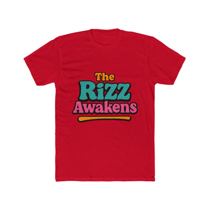 The Rizz Awakens Unisex T-Shirt – Funny Meme Graphic Tee, Multicolor Design, Comfortable Casual Wear