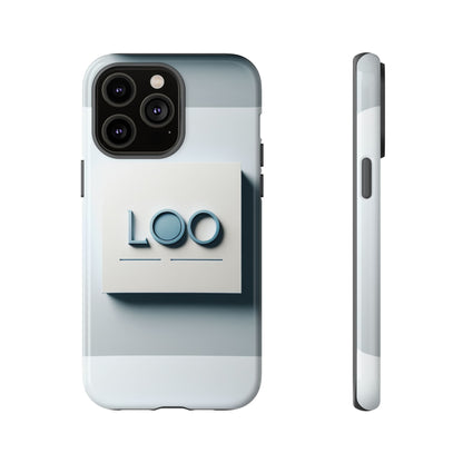 Leo Blue Anime Retro Comic Style Shockproof Phone Case for Men and Women with Vibrant 3D Wrap Design