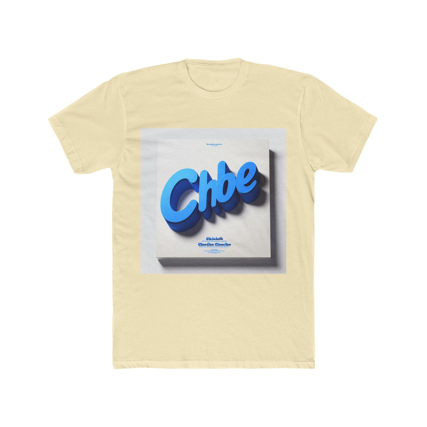 stylish alphabet blue 46 unisex t-shirt - comfortable graphic tee for everyday wear