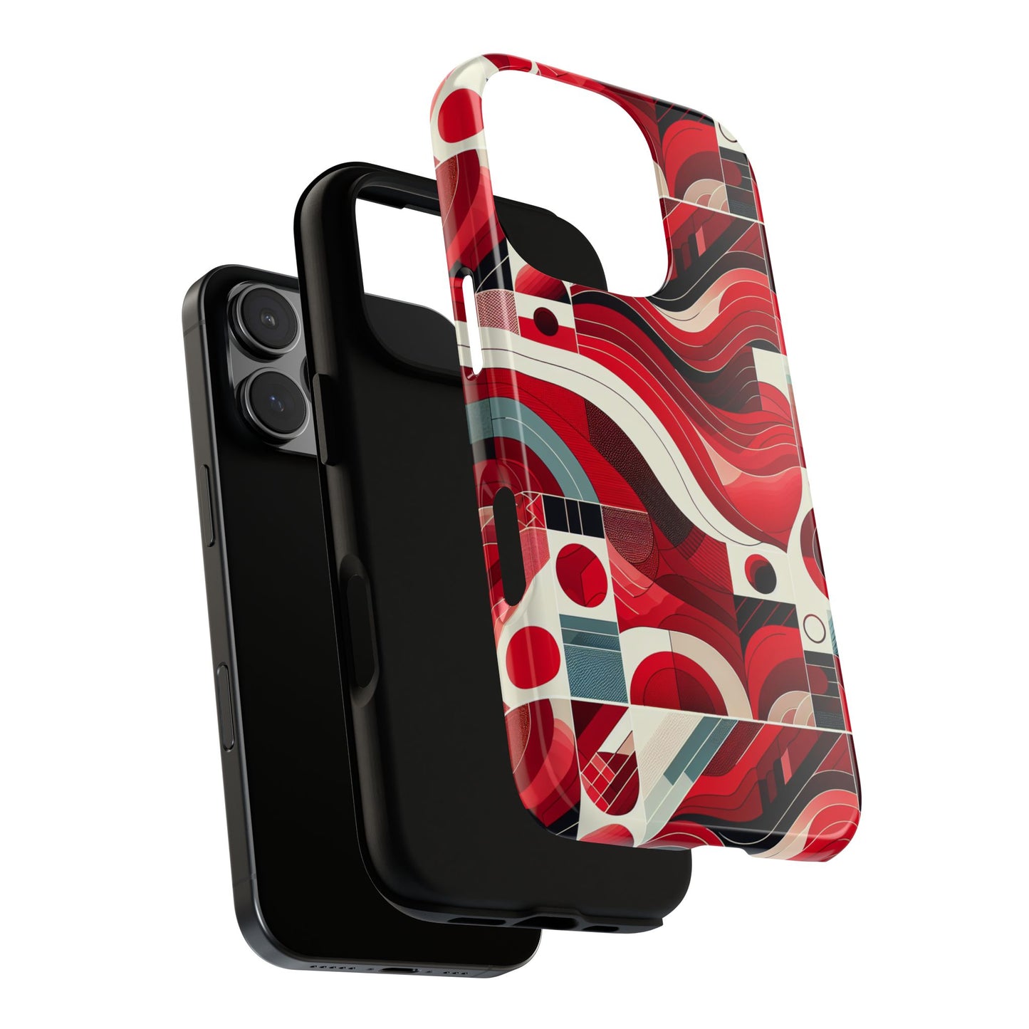 pattern image 2 vibrant shockproof phone case for anime and comic fans