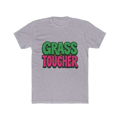 Grass Toucher Unisex T-Shirt - Funny Meme Shirt - Casual Green Tee for Men and Women - Perfect Gift for Meme Lovers