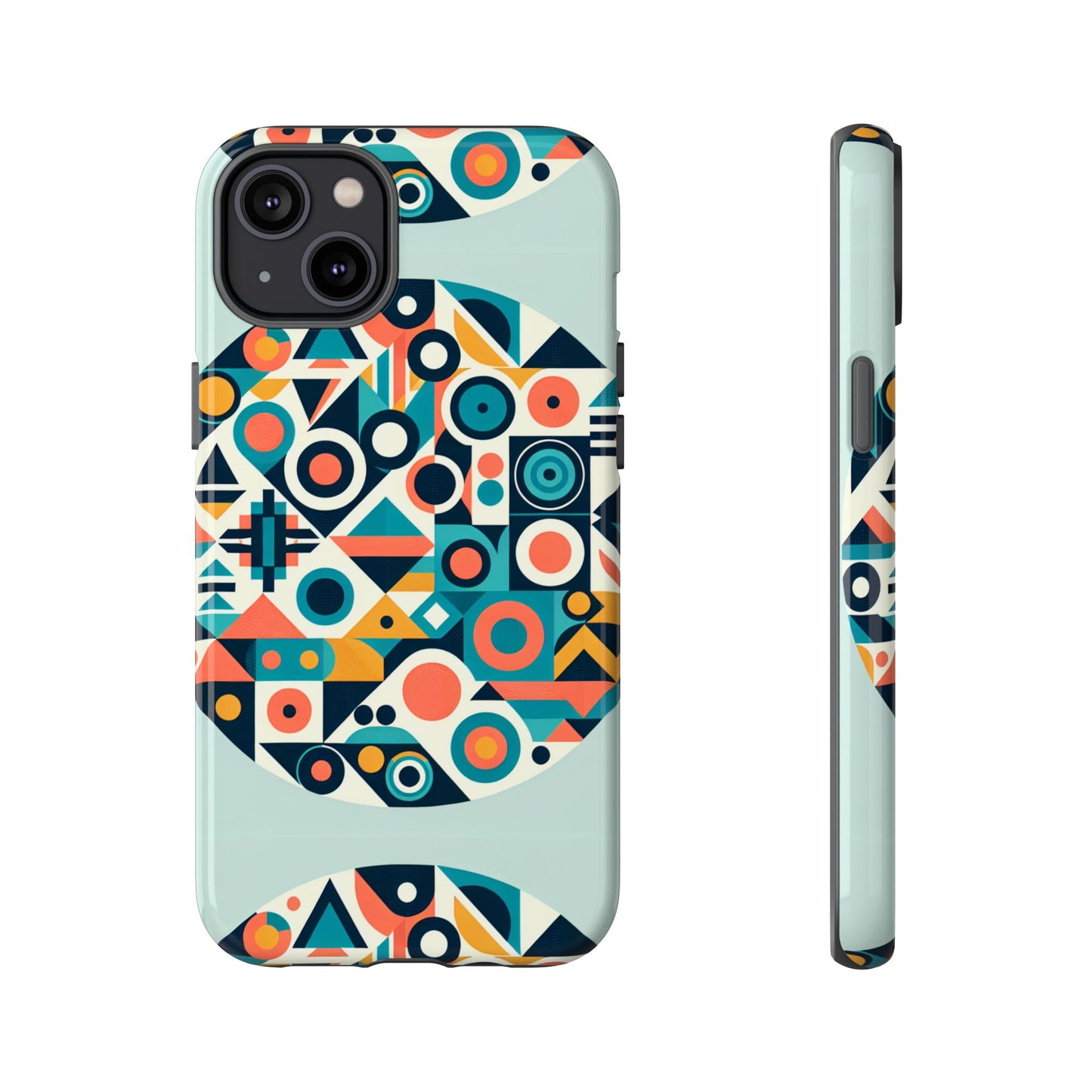 pattern image vibrant 3d anime comic phone case for men women