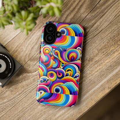 Pink Pattern Image 5 Protective Phone Case with 3D Wrap Design for Stylish Smartphone Protection