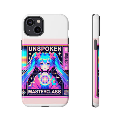 Unspoken Riz Masterclass Protective Phone Case, 3D Wrap Design, Durable Shock Absorption, UV Protected, Ideal Gift for Anime and Comic Fans, Glossy or Matte Finish