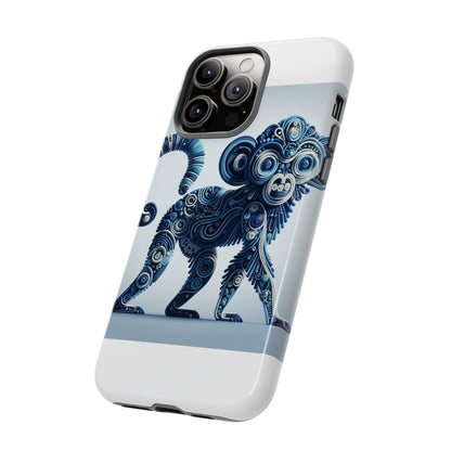 Vibrant 3D Wrap Protective Phone Case with Unique Monkey Design – Stylish Accessory for Men and Women Compatible with iPhone 13, 14, 15 & 16 – all models including Pro, Pro Max & Plus