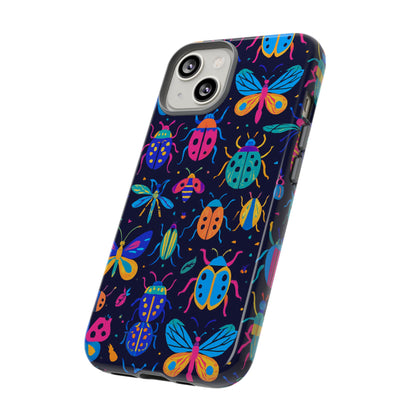 Vibrant 3D Insect Design Phone Case for Stylish Protection and Unique Aesthetic Compatible with iPhone 13, 14, 15 & 16 – all models including Pro, Pro Max & Plus