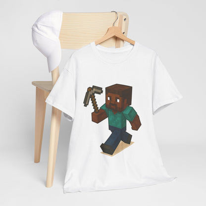 Unisex Heavy Cotton Tee - Gamer Shirt with Iconic Character Design for Casual Wear, Gaming Nights, or Gifts for Fans and Enthusiasts