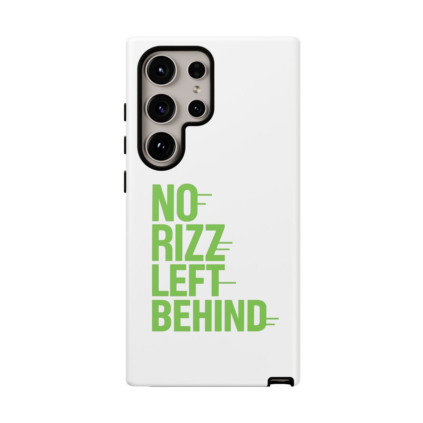 tough cases - no rizz left behind phone case for protection and style