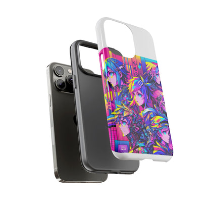 Cap-Free Culture Protective Phone Case with 3D Wrap Design, Durable Silicone Liner, UV Resistant, Ideal Gift for Anime and Comic Fans