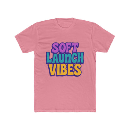 Soft Launch Vibes Unisex T-Shirt - Aesthetic Purple Tee for Casual Style, Everyday Comfort, and Unique Fashion Statements
