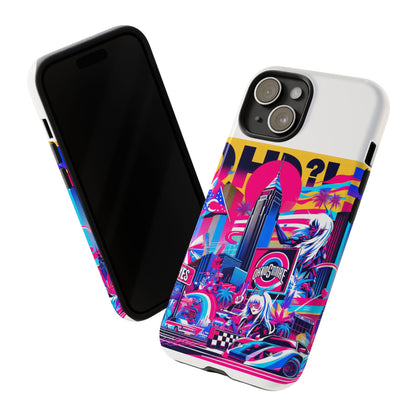 Ohio More Like Oh-Yes Protective Phone Case for Smartphones, 3D Wrap Design, UV Protected, Shock Absorbing, Ideal Gift for Anime and Comic Lovers
