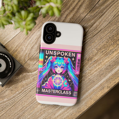 Unspoken Riz Masterclass Protective Phone Case, 3D Wrap Design, Durable Shock Absorption, UV Protected, Ideal Gift for Anime and Comic Fans, Glossy or Matte Finish