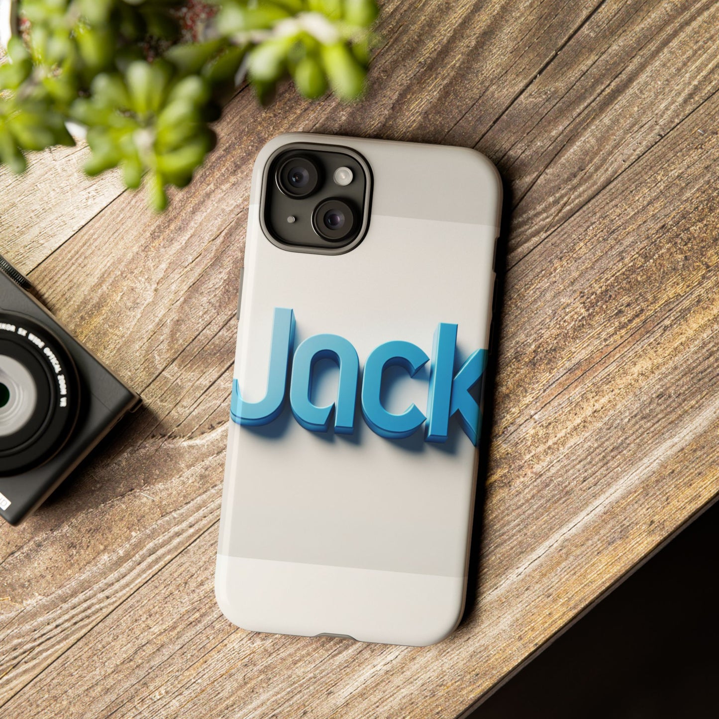 name jack blue anime comic style 3d wrap protective phone case for men women shock absorption durable tpu cover